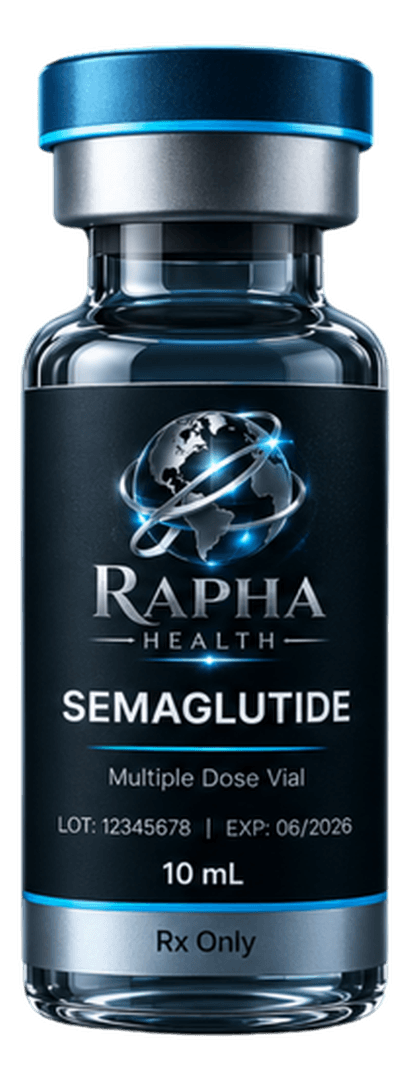 Rapha Health Semaglutide protocol — clinical still life